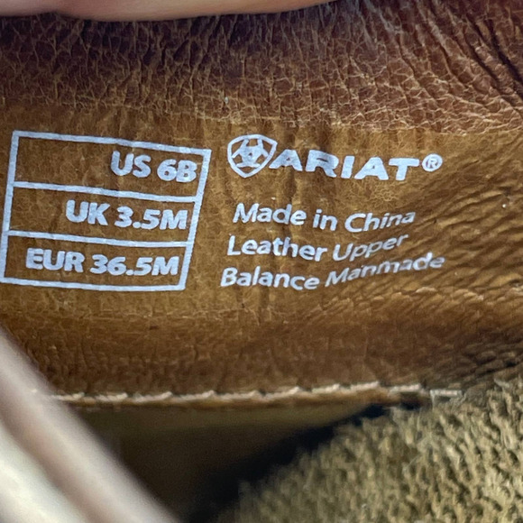 Ariat Women's Brown Leather Slip-On Back-Strap Comfort Clogs  #10023106 - Size 6 - Picture 2 of 14